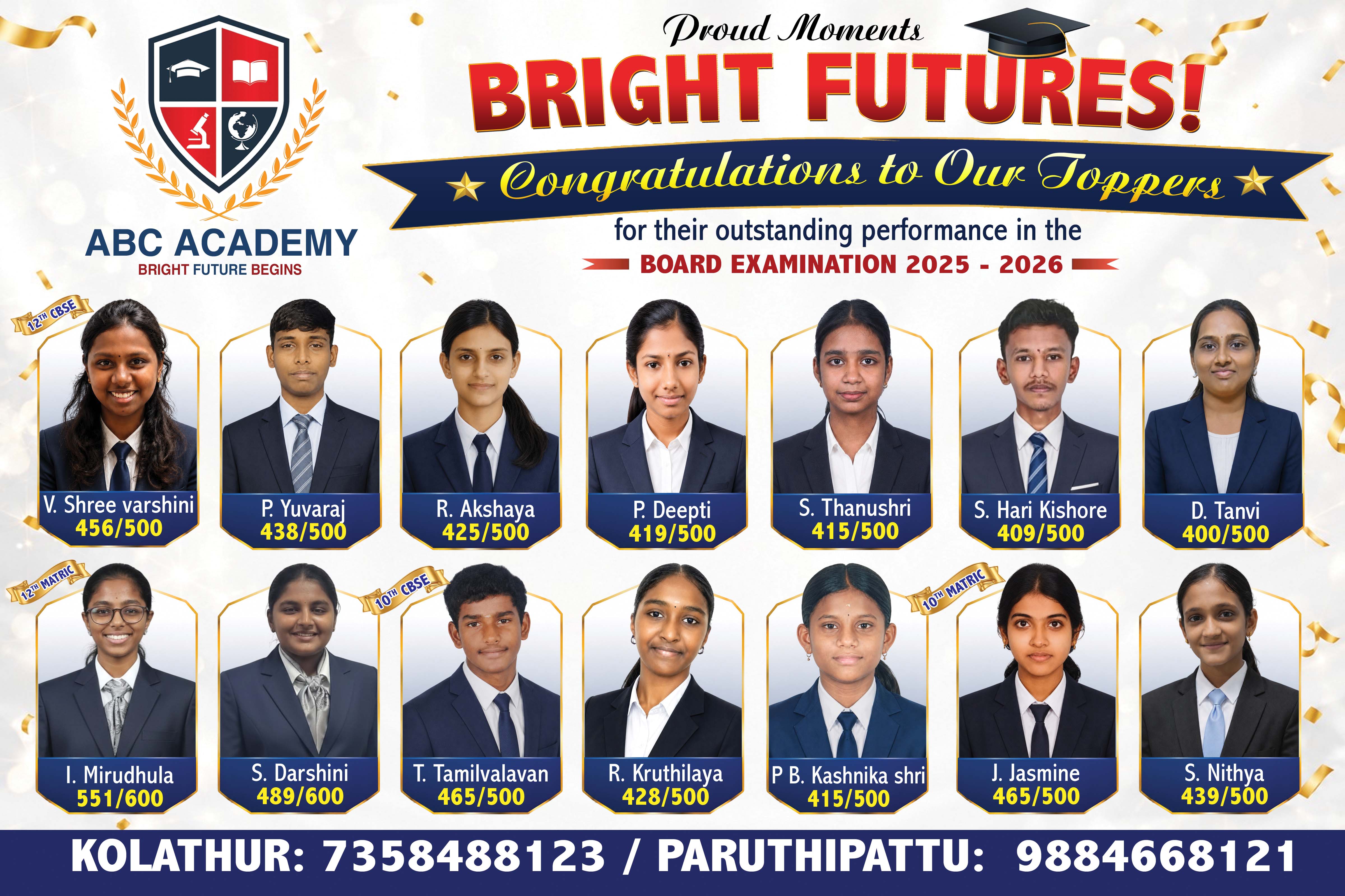 Students learning at ABC Academy tuition centre in Chennai